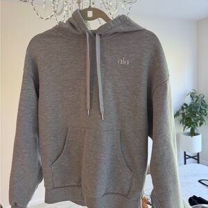 ALO Yoga Men's Charcoal Hoodie